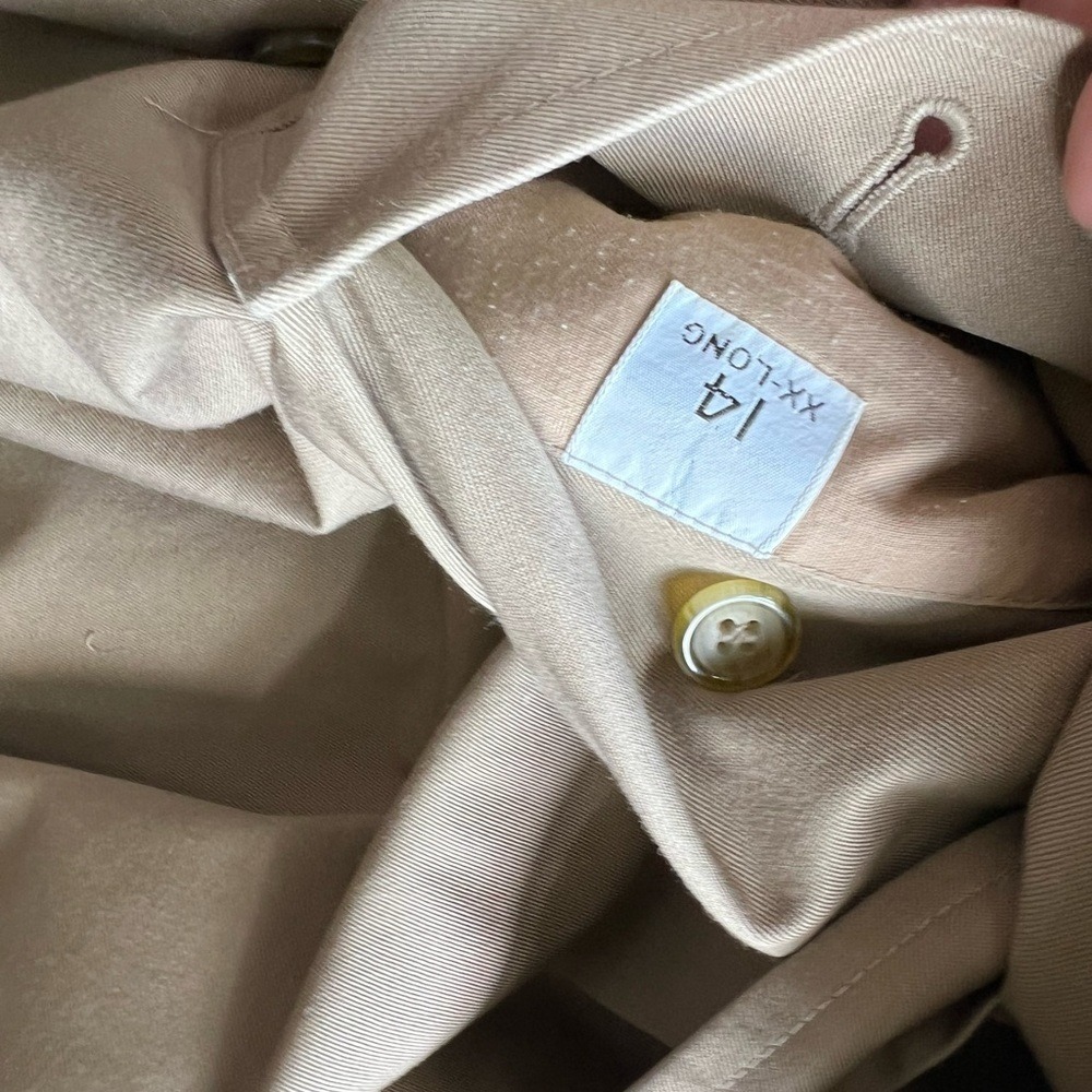 Vintage Burberry Prorsum trench coat Size 14 Extra Extra‎ Long - Picture 14 of 16